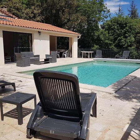 La Casita Villa Avec Piscine Pres D'Uzes Saint-Laurent-la-Vernède Exterior foto