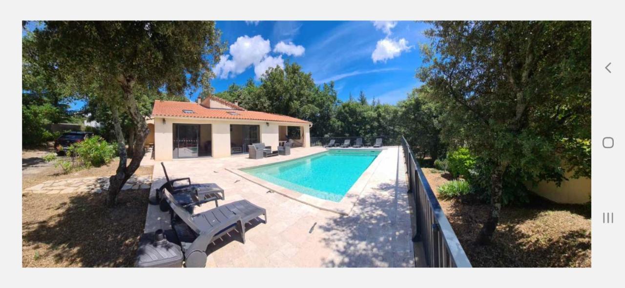 La Casita Villa Avec Piscine Pres D'Uzes Saint-Laurent-la-Vernède Exterior foto