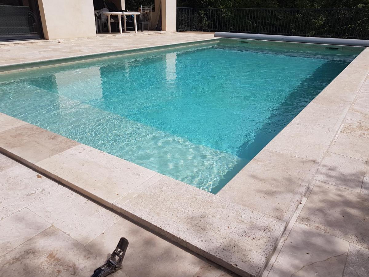 La Casita Villa Avec Piscine Pres D'Uzes Saint-Laurent-la-Vernède Exterior foto